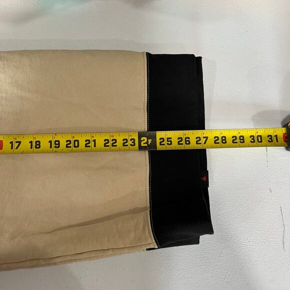 American Giant Fleece Bomber Khaki With Black $168 Luxe Cotton Mens Large - Picture 6 of 6